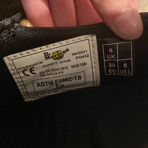 DR. MARTENS POLLEY SMOOTH LEATHER MARY JANES - Picture 4 of 4